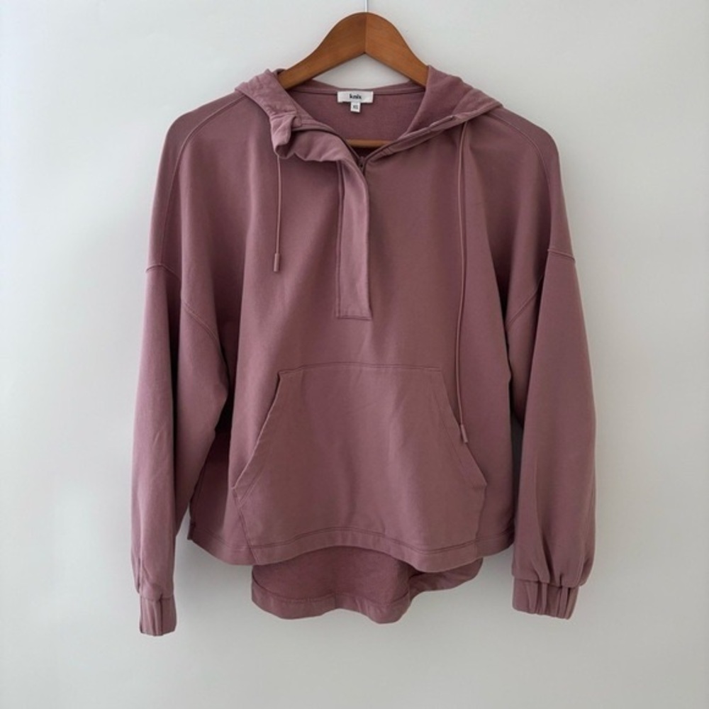 Knix Good to Go Fleece Oversized Sweatshirt Hoodie XS
